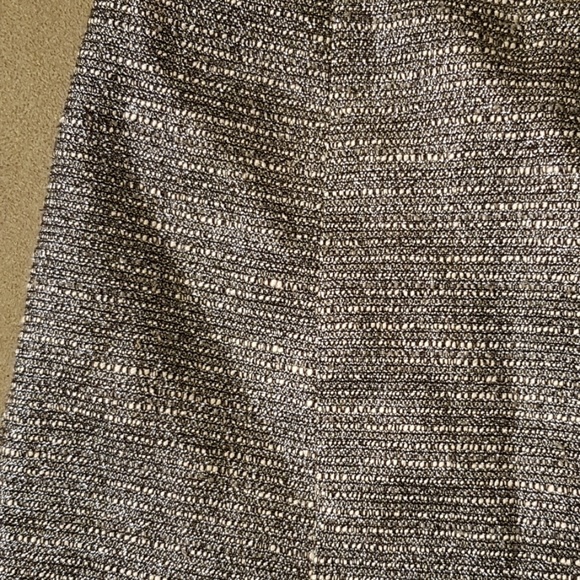 Banana republic bell metallic silver skirt 0 - Picture 2 of 5